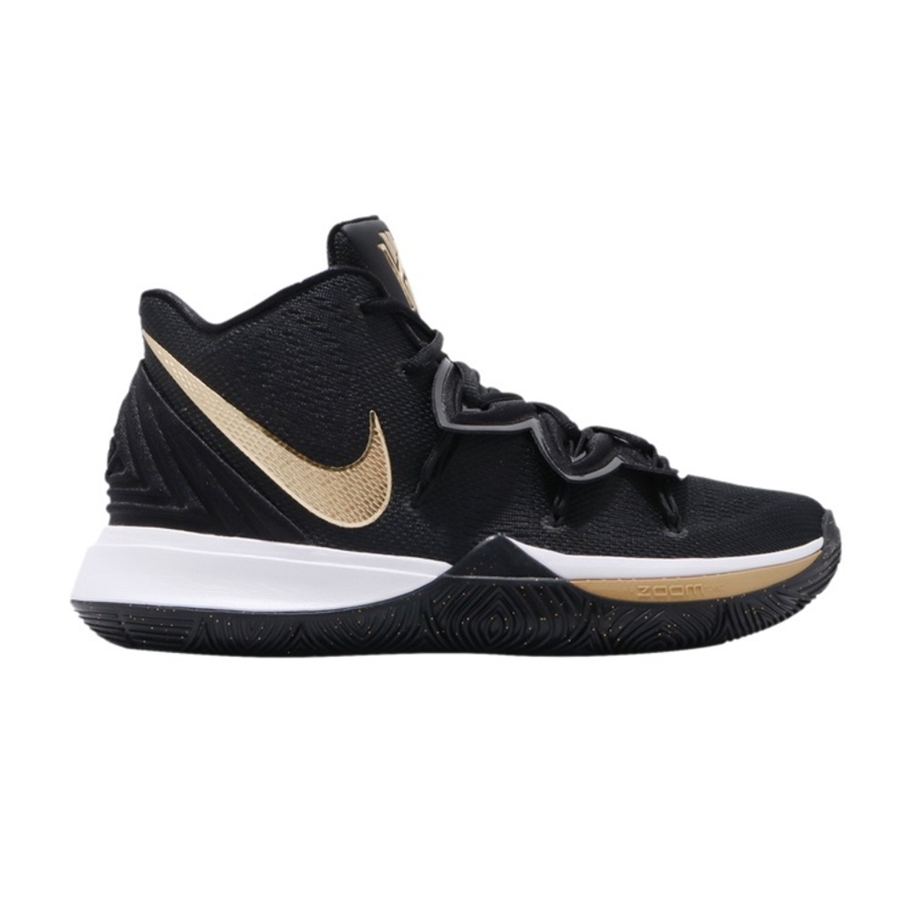 Nike Kyrie 5 Black Metallic Gold - Picture 4 of 5